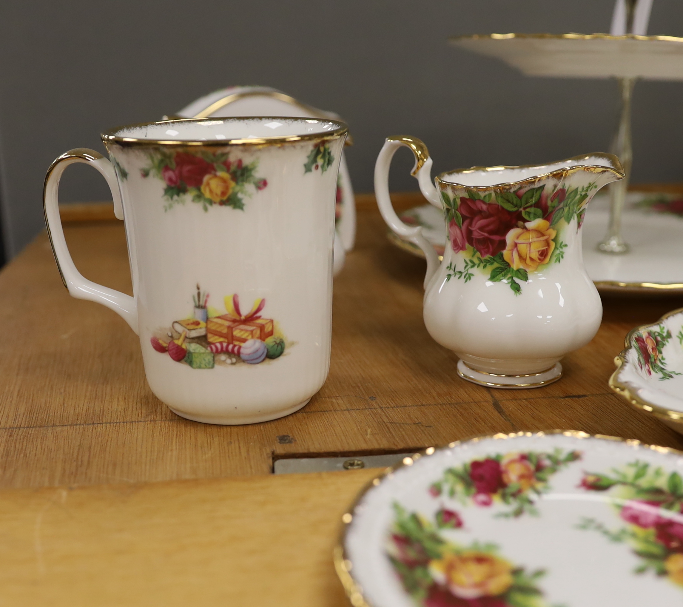 A Royal Albert 'Old Country Roses' tea service
